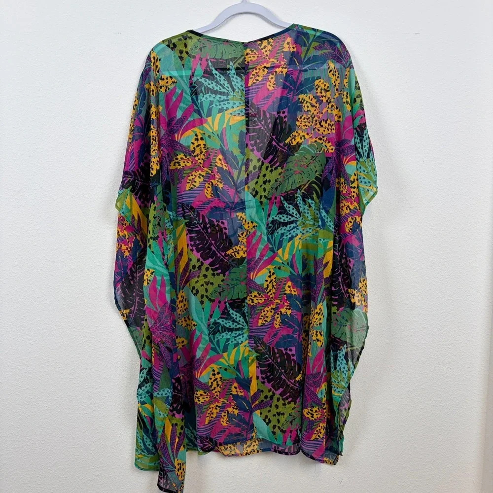 Into The Bleu‎ Kaftan Cover Up XXL Multicolor
